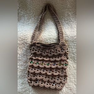 Upcycled Bag Made of Soda Pop Tabs and Hand Stitched and Sewn. Awesome!!